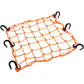 POWERTYE MFG. Adjustable Cargo Net - Orange 50159