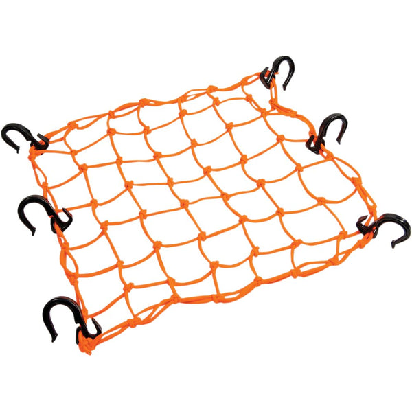 POWERTYE MFG. Adjustable Cargo Net - Orange 50159