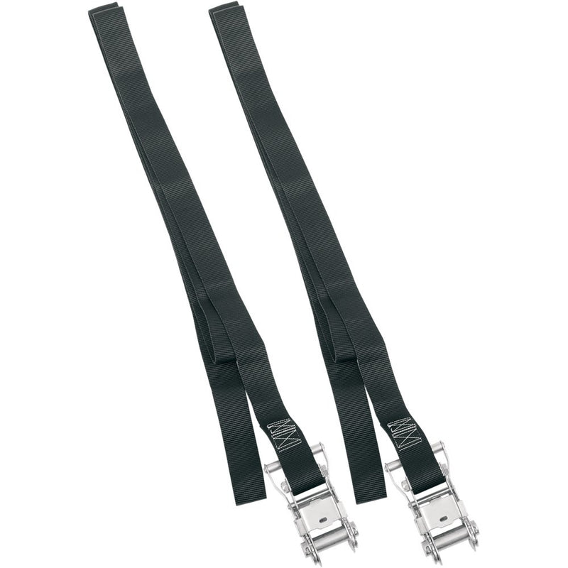 POWERTYE MFG. Endless Ratchet Tie-Downs - 1-1/2" x 8' - Black 30082