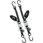 POWERTYE MFG. Ratchet Tie-Downs - 1" x 6' - Black 32272