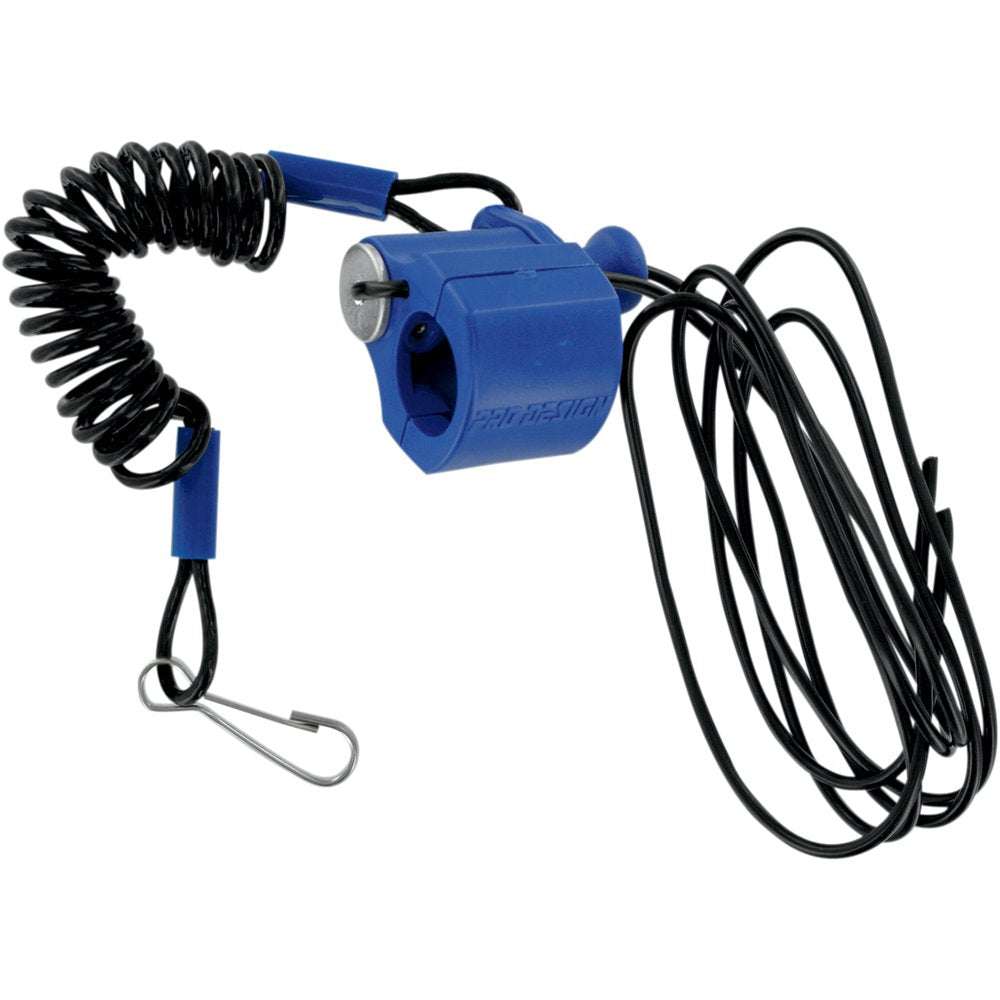 PRO DESIGN Kill Switch Lanyard - Blue/Black PD103