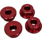 PRO-ONE PERF.MFG. Solid Riser Bushing Kit - Red 103050R