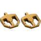 PRO-ONE PERF.MFG. BMX V1 Footpeg - Male - Gold 500761TIN