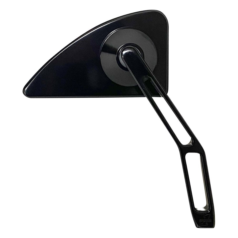 PRO-ONE PERF.MFG. Mirror - Mini w/V2 Cut-Out Stem - Black - Right 102130B