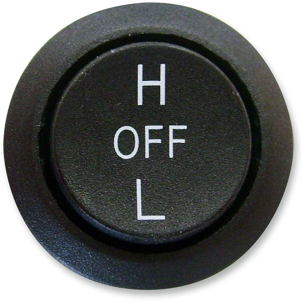 RACE SHOP INC. Universal Round Rocker Switch SW-1