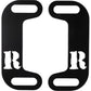RICKRAK Centering Muffler Brackets - Powder-Coated - Black RR-MCB