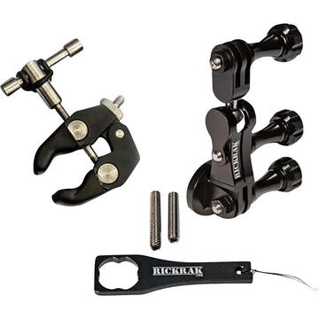 RICKRAK GoPro Mount - 360 - Universal Clamp GPMCM-1-2-W