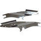 RIVCO PRODUCTS Trunk Relocation Brackets - Chrome - Indian Roadmaster IC010