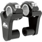 ROX SPEED FX Elite Pivoting Handlebar Risers for 7/8" and 1-1/8" Handlebars - 2" - Black 1R-P2SEK