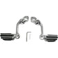 RIVCO PRODUCTS Highway Pegs With Mount - Chrome MV120