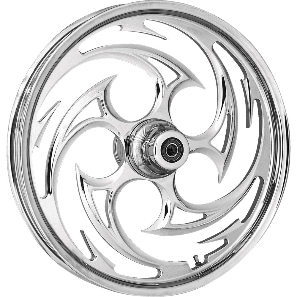 RC COMPONENTS Wheel for Hub Mounted Rotor - Savage - Front - Chrome - 21x3.5 0321350-85C257-21AC