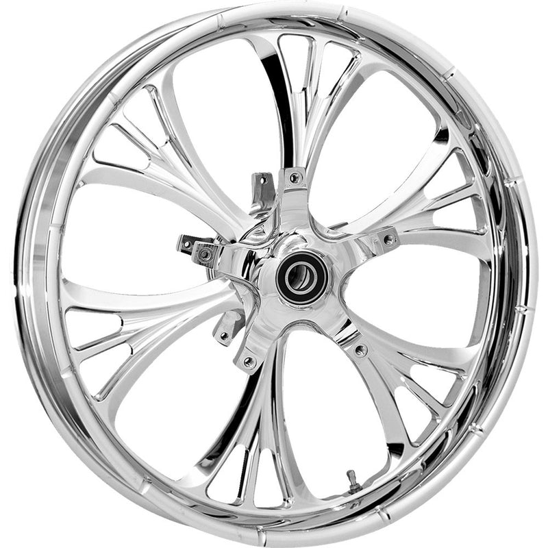 RC COMPONENTS Wheel for Stock Rotor - Majestic - Front - Chrome - 21x3.5 0321350-102C25-21AC