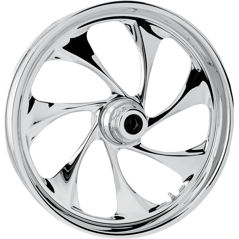 RC COMPONENTS Wheel - Drifter - Front - Single Disc/with ABS - Chrome - 23x3.75 - '08-'23 FLT 23375-9032A-101