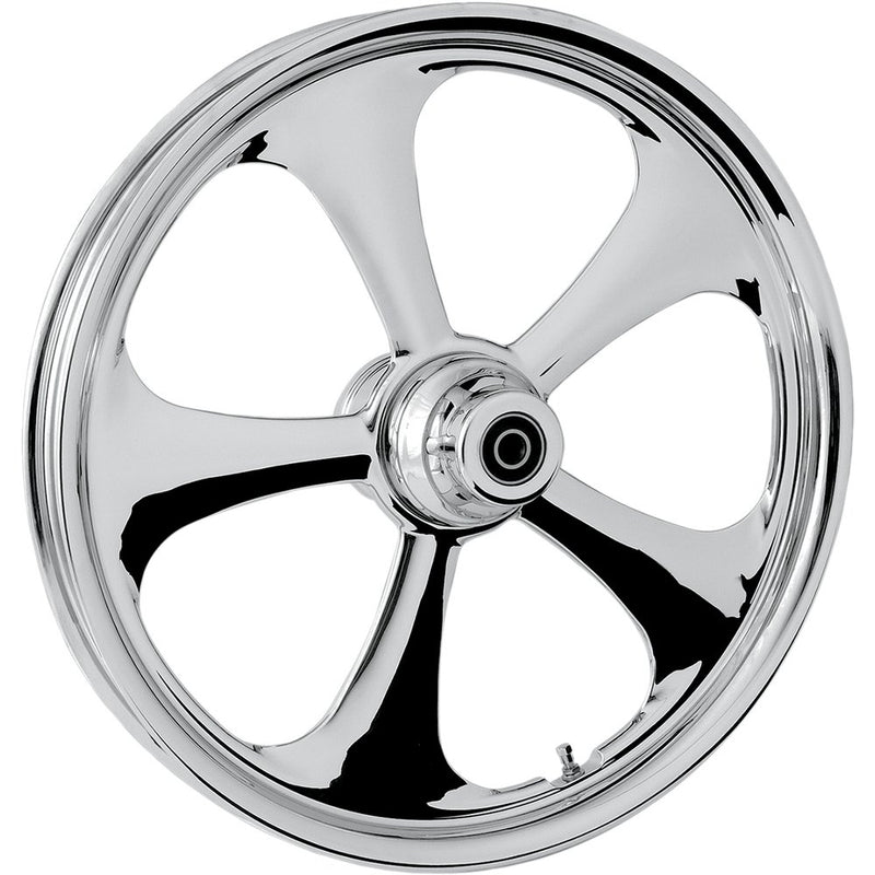RC COMPONENTS Wheel - Nitro - Front - Single Disc/with ABS - Chrome - 23x3.75 - '08-'23 FL 23375-9032A-92C