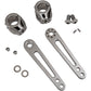 RIVCO PRODUCTS Adjustable Highway Peg Mounts - 1-1/4" - Chrome HD005