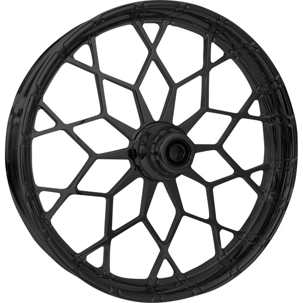 RC COMPONENTS Wheel - Phenom - Front - Single Disc/with ABS - Black - 21x3.5 - FLH 213HD032A21135B