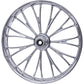 RC COMPONENTS Wheel - Dynasty - Front - Dual Disc/with ABS - Chrome - 21x3.5 - FLH 213HD031A21117C
