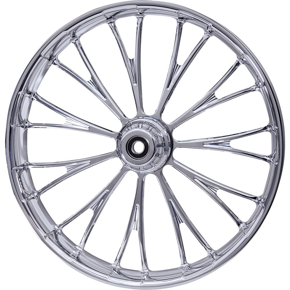 RC COMPONENTS Wheel - Dynasty - Front - Dual Disc/with ABS - Chrome - 21x3.5 - FLH 213HD031A21117C