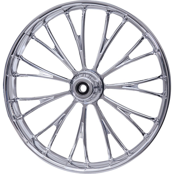 RC COMPONENTS Wheel - Dynasty - Front - Dual Disc/with ABS - Chrome - 21x3.5 - FLH 213HD031A21117C
