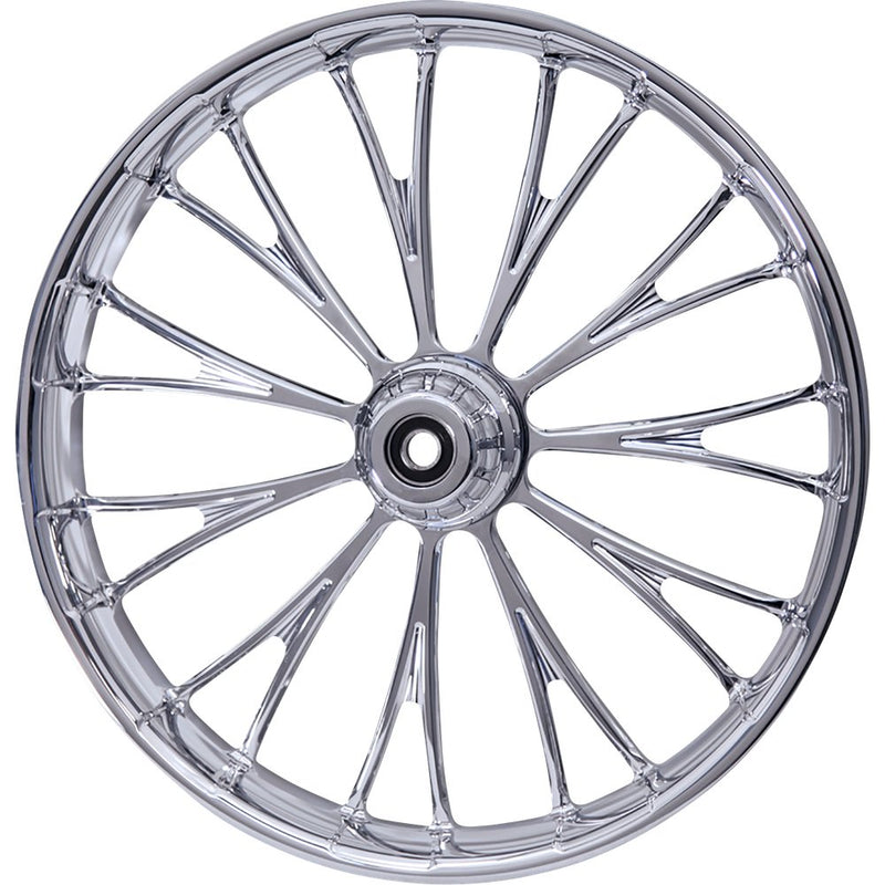 RC COMPONENTS Wheel - Dynasty - Front - Dual Disc/with ABS - Chrome - 21x3.5 - FLH 213HD031A21117C