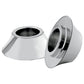 RC COMPONENTS Spacers - Front/Axle - Tapered - Chrome - Pair - '08-'23 Touring/Trike HD-SPCR-2C