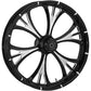 RC COMPONENTS Wheel - Majestic Eclipse - Front - Dual Disc/with ABS - Black Eclipse - 21x3.5 - '14-'23 FLT 21359031A14102E