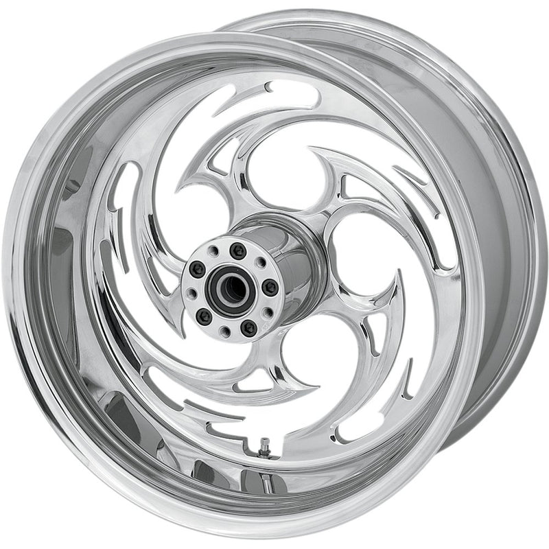 RC COMPONENTS Wheel - Savage - Rear - Single Disc/without ABS - Chrome - 16x3.5 16350-9978-85C