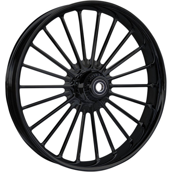 RC COMPONENTS Wheel - Illusion - Front - Dual Disc/with ABS - Black - 21x3.5 0321350-126B1