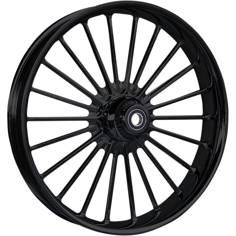 RC COMPONENTS Wheel - Illusion - Front - Dual Disc/with ABS - Black - 21x3.5 0321350-126B1