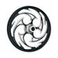 RC COMPONENTS Wheel - Savage Eclipse - Front - Dual Disc/without ABS - Black Eclipse - 16x3.5 - '00-'07 FLT 16350-9917-85E