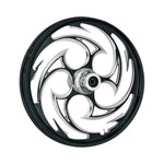 RC COMPONENTS Wheel - Savage Eclipse - Front - Dual Disc/without ABS - Black Eclipse - 16x3.5 - '00-'07 FLT 16350-9917-85E
