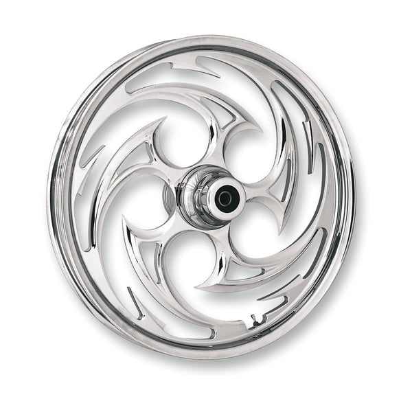 RC COMPONENTS Wheel - Savage - Front - Single Disc/without ABS - Chrome - 21x2.15 - '00-'06 FXST/D 21215-9913-85C