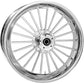 RC COMPONENTS Wheel - Illusion - Rear - Single Disc/with ABS - Chrome - 18x5.5 18550-9210A-126