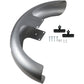 RC COMPONENTS Phantom Front Fender Kit with Black Adapters - For 23" Wheel FNDRKT23RC-B