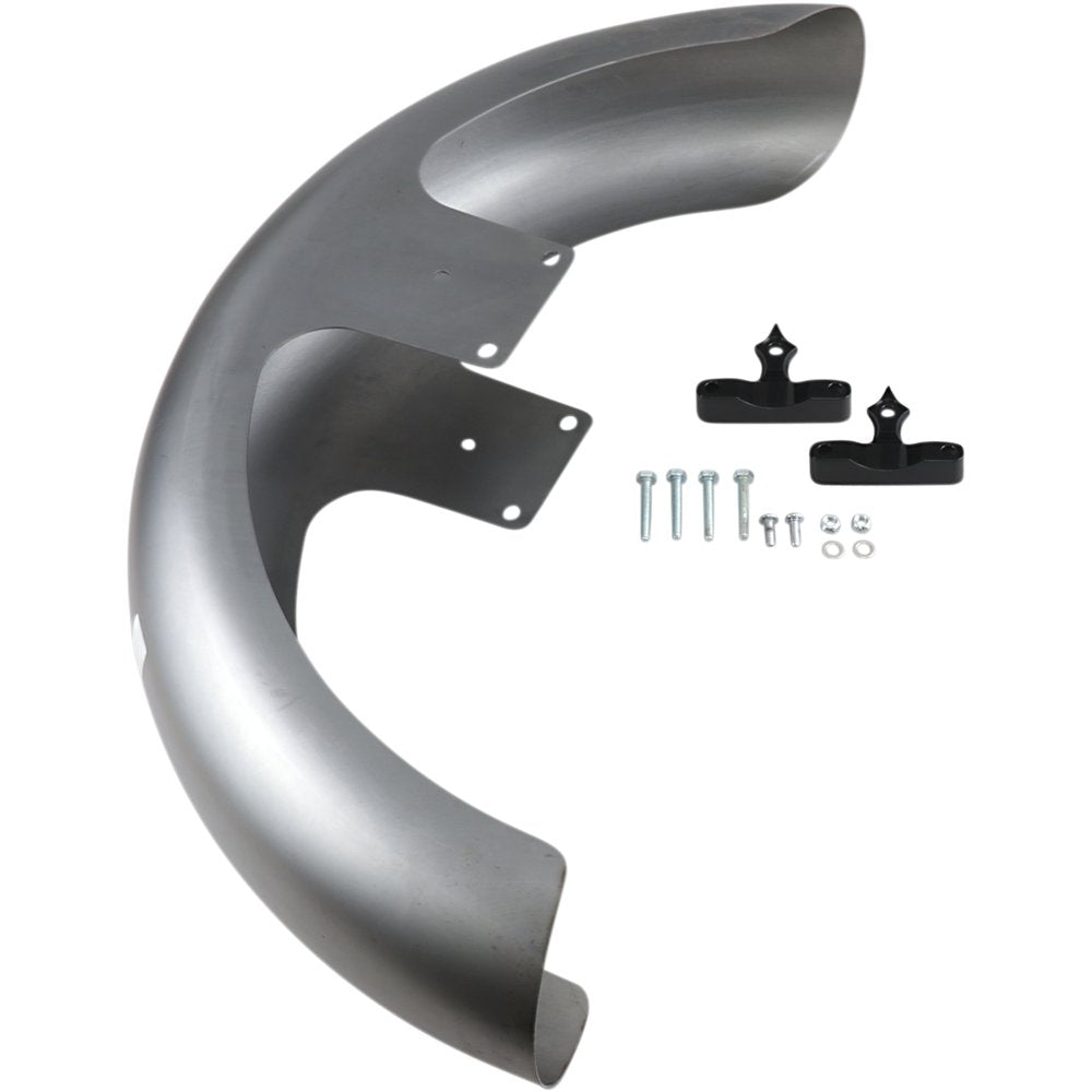 RC COMPONENTS Phantom Front Fender Kit with Black Adapters - For 23" Wheel FNDRKT23RC-B
