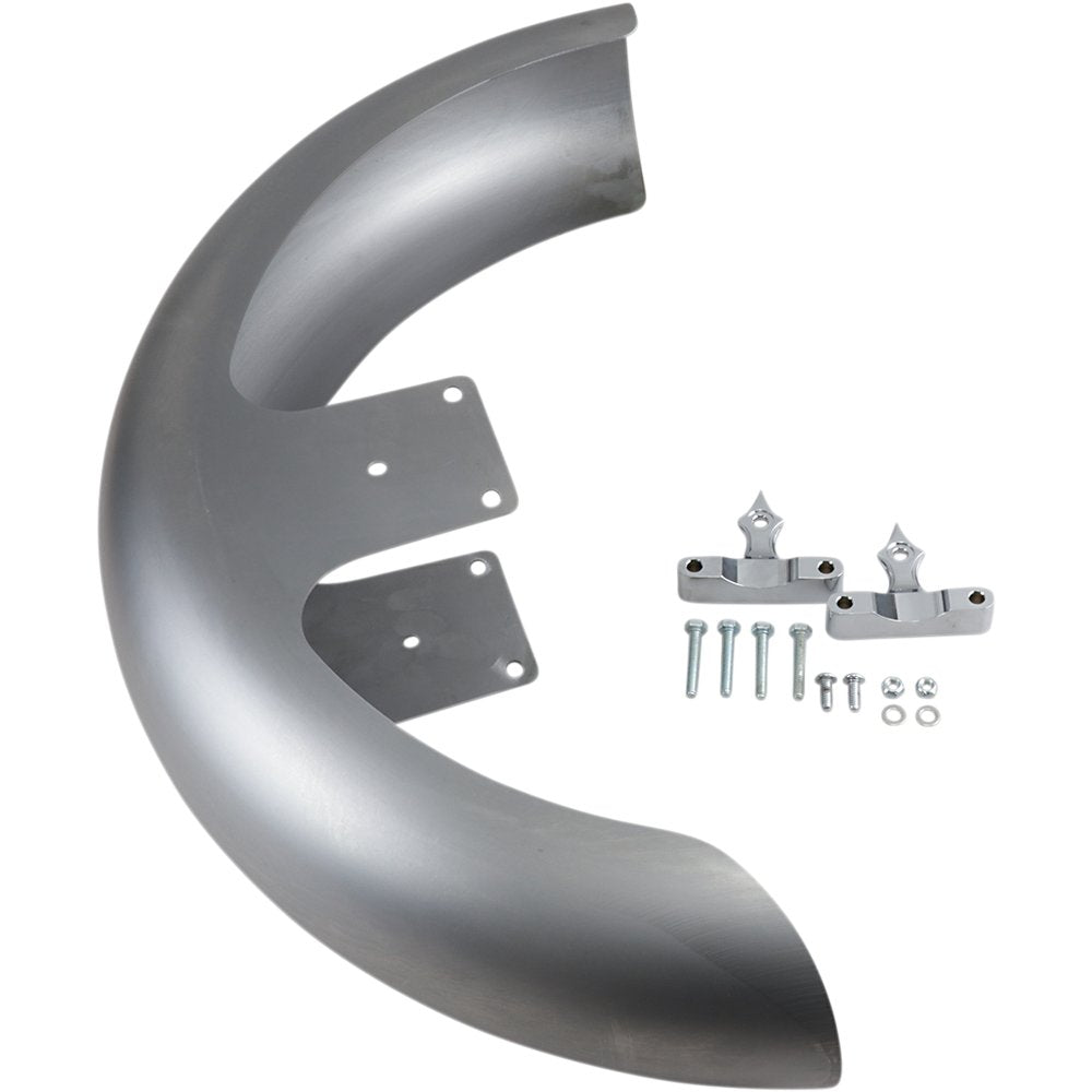 RC COMPONENTS Phantom Front Fender Kit with Chrome Adapters - For 23" Wheel FNDRKT23RC