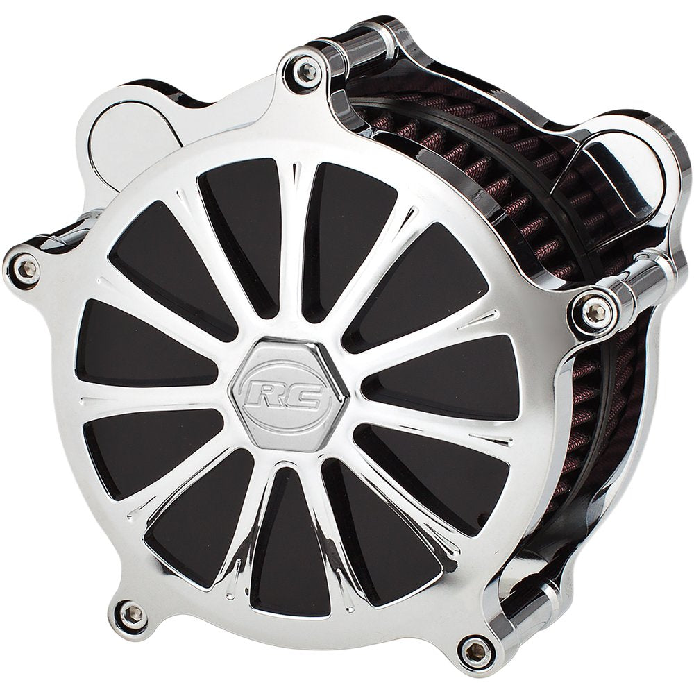 RC COMPONENTS Airstrike Air Cleaner - Chrome AC-02C-122C
