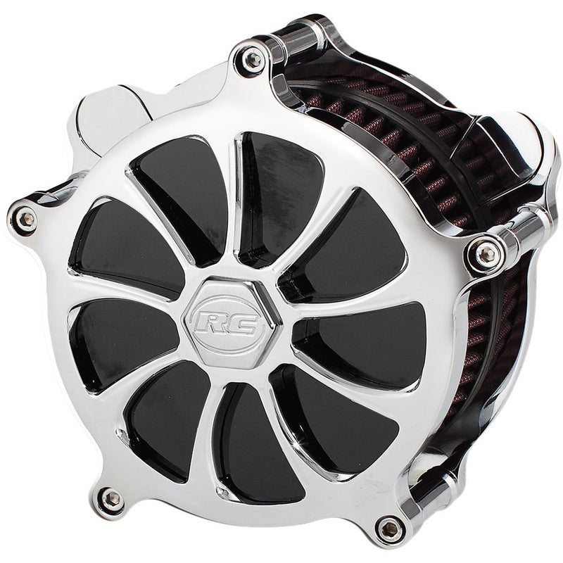 RC COMPONENTS Airstrike Air Cleaner - Chrome AC-02C-124C