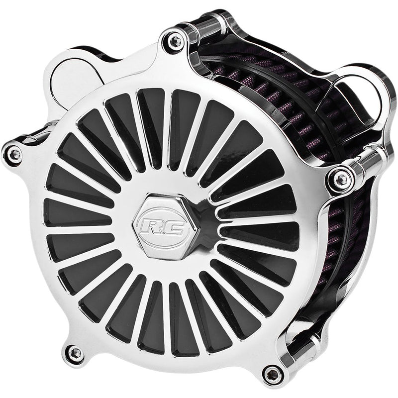 RC COMPONENTS Airstrike Air Cleaner - Chrome AC01C-126C