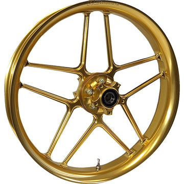 RC COMPONENTS Wheel - Laguna - Front - Dual Disc/with ABS - Gold - 21x3.5 213-140G-FA