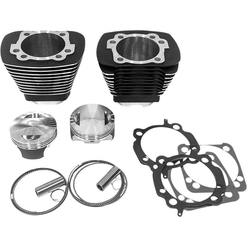 REVOLUTION PERFORMANCE, LLC Cylinder Kit - 90" - Black with Highlighted Fins - XL RP201-411W
