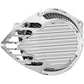 ROUGH CRAFTS Finned Air Cleaner - Chrome RC-600-005