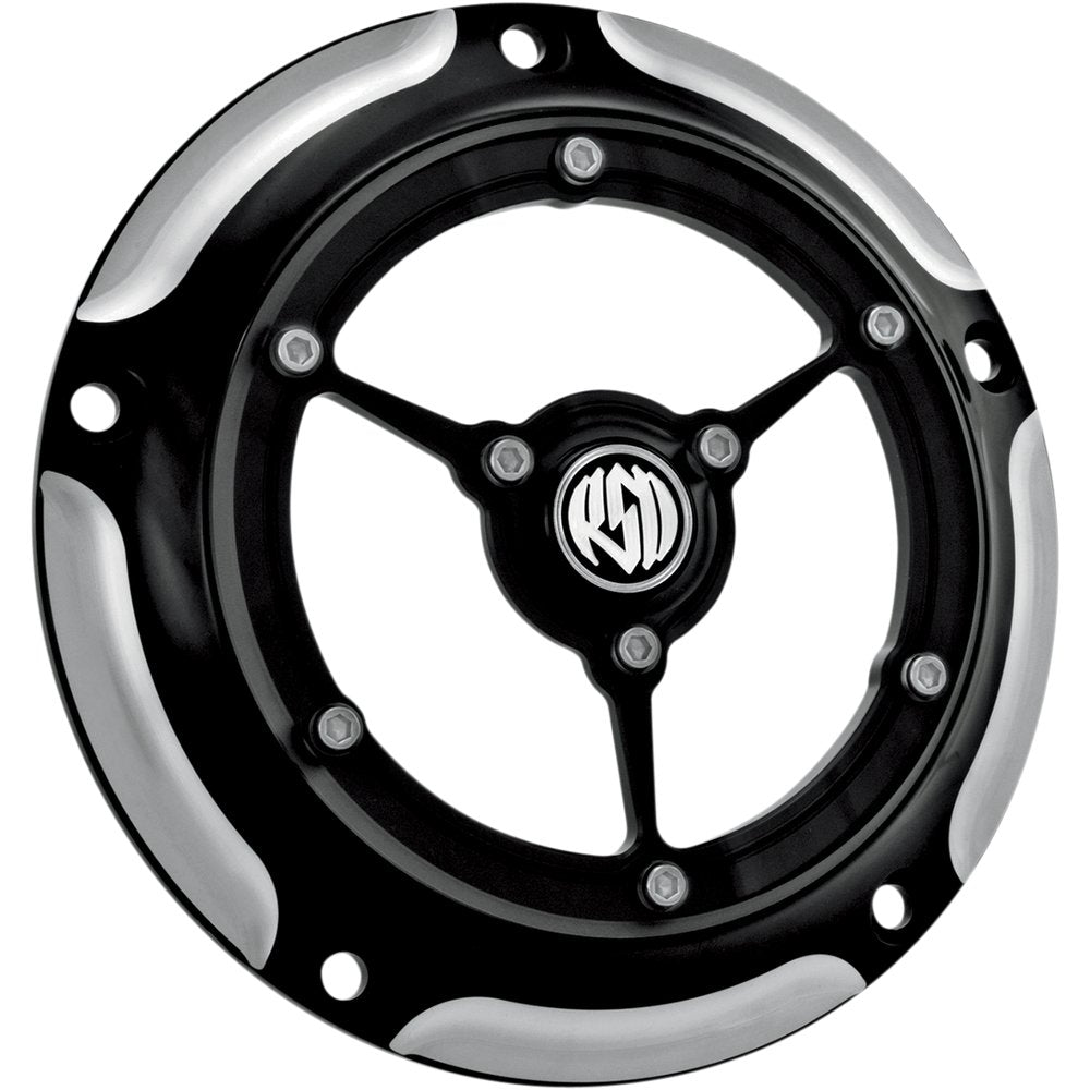 RSD Clarity Derby Cover - Contrast Cut* - Big Twin 0177-2007-BM