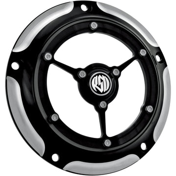 RSD Clarity Derby Cover - Contrast Cut* - Big Twin 0177-2007-BM