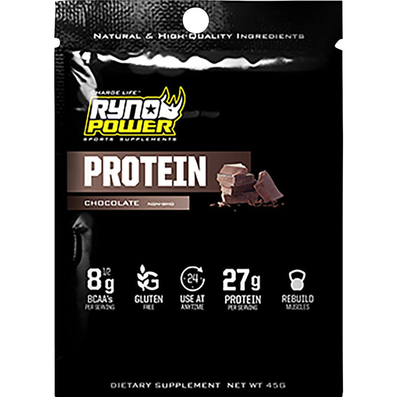 RYNO POWER Protein Powder - Chocolate - 1 Serving SMP-CHOC