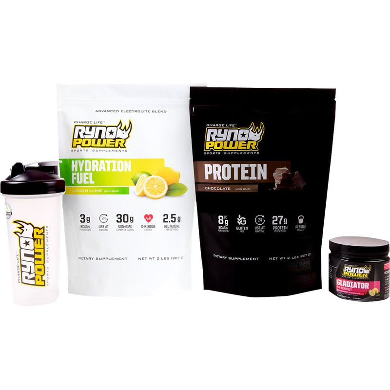 RYNO POWER Essentials Package - Chocolate, Lemon/Lime PKG-ESNTL-CHOC-LL