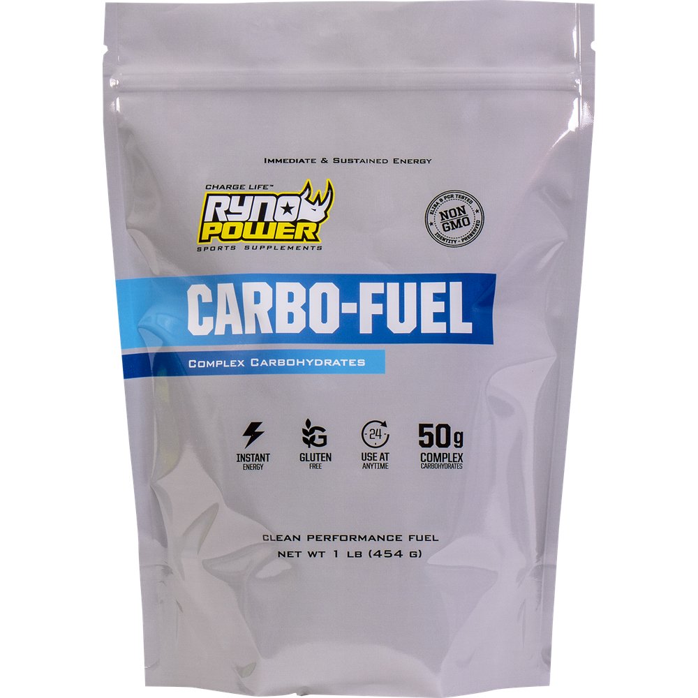 RYNO POWER Carbo-Fuel Powder - 1 lb - 10 Servings 1LB-CAR