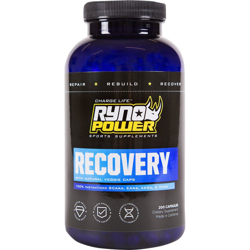 RYNO POWER Recovery Capsules - 200 ct. Bottle REC885