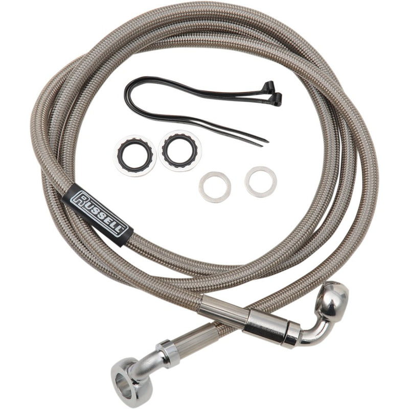 RUSSELL Brake Hose - 50" - 90? 7/16" R08979