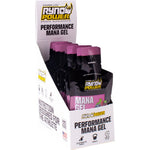 RYNO POWER Mana Performance Gels -12 Pack with Display Caddy - Mixed Berries GEL-CADDY12-BER